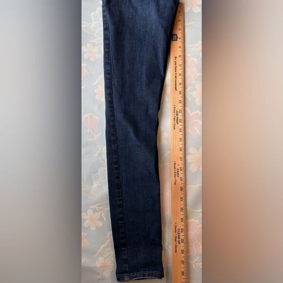 Free People Women’s 29R Blue Denim Skinny Jeans Very Good Used Condition - Picture 7 of 7